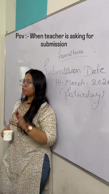 "When you ask for an extension, but the teacher is like, 'Nahi'.
.
.
.
.
.

#nifglobal #InteriorDesigners #Design #funnyreels #enrollnow