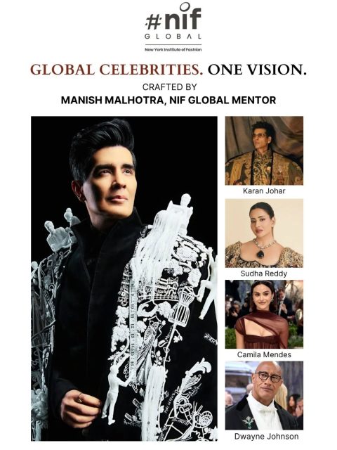 Met Gala 2026 
NIF Global mentor Manish Malhotra designs for global icons - Karan Johar, Sudha Reddy, Camila Mendes & Dwayne Johnson bringing Indian craftsmanship to the world stage.

#NIFGlobal #MetGala2026 #ManishMalhotra #GlobalIcons #IndianFashion