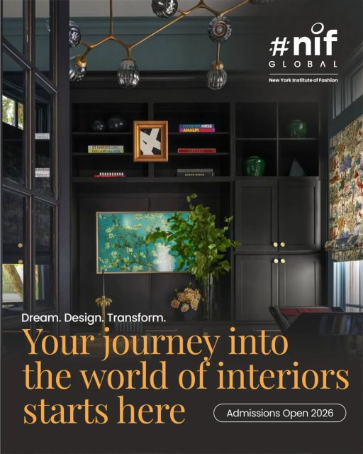 Create spaces that inspire, comfort & transform. 

Begin your journey into the world of interiors with NIF Global.
Admissions Open 2026.

#NIFGlobal #NifglobalJodhpur #InteriorDesign #AdmissionsOpen2026 #DesignYourFuture