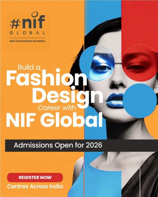 Turn your passion into a profession with NIF Global Jodhpur. Learn from industry mentors, gain global exposure, and develop the creative skills to build a successful career in fashion design.

Admissions Open for 2026. 
#NIFGlobal #FashionDesign #AdmissionsOpen2026 #FutureOfFashion

[Fashion Design, Creative Careers, Global Exposure, Industry Mentorship, Design Education, Admissions 2026]