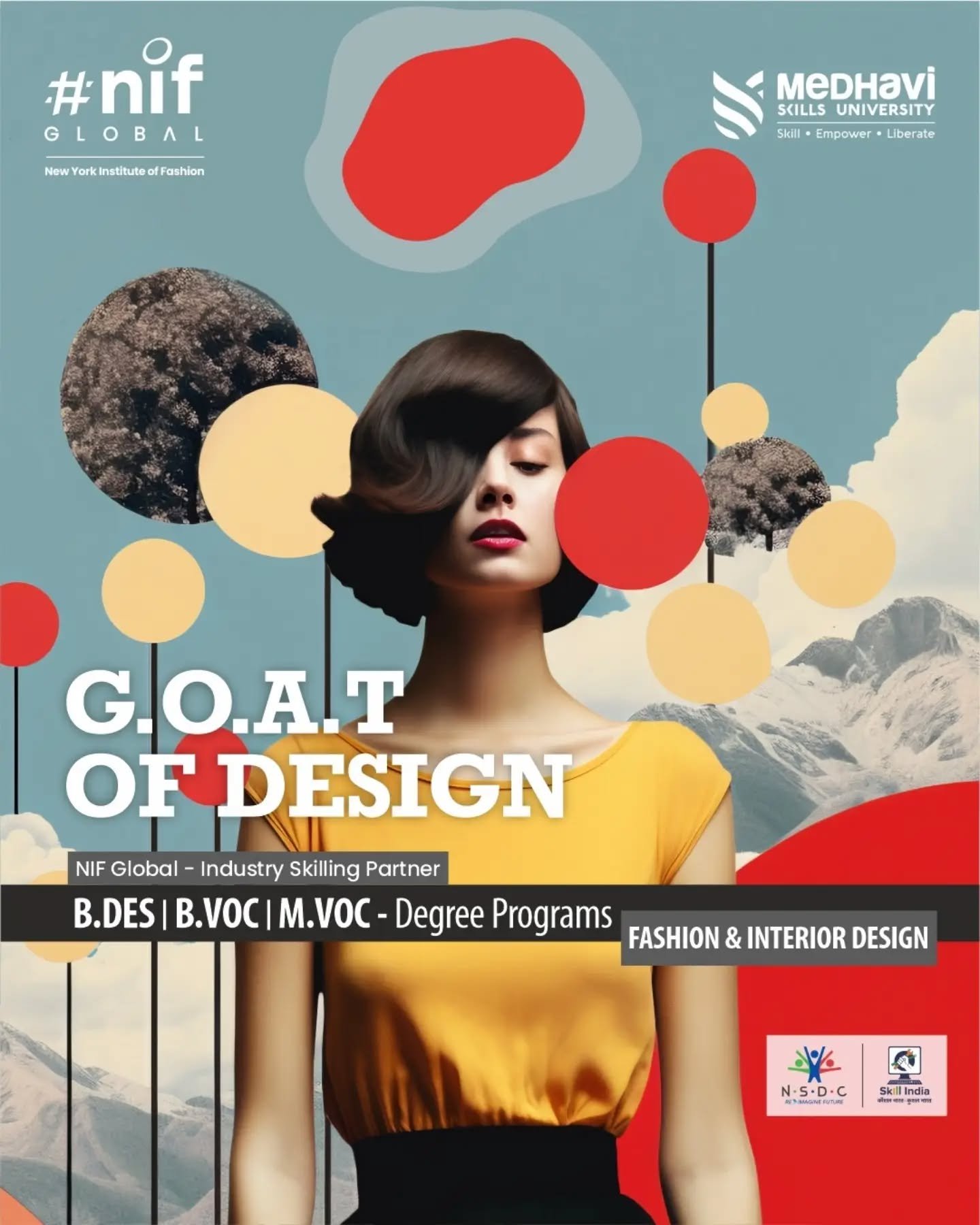 Turn your passion into a profession with NIF Global Jodhpur Learn from industry mentors, gain global exposure, and develop the creative skills to build a successful career in design.

Admissions Open for 2026. 
#NIFGlobal #FashionDesign #AdmissionsOpen2026 #FutureOfFashion

[Fashion Design, Creative Careers, Global Exposure, Industry Mentorship, Design Education, Admissions 2026]